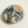 Cabochon maligano jasper (INDIA - lucrat manual) aprox 34x30.4x6 mm