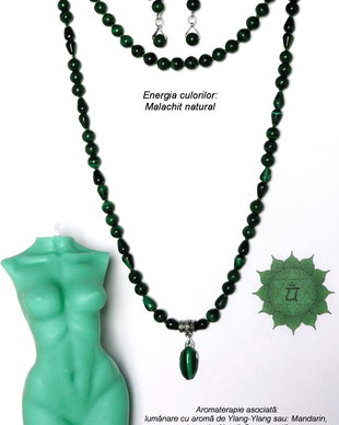 Set cu Malachite (010)