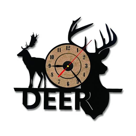 ceas de perete " Deer 3"