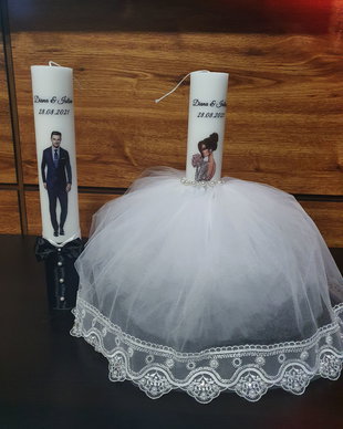 Lumanari Cununie / Nunta Personalizate