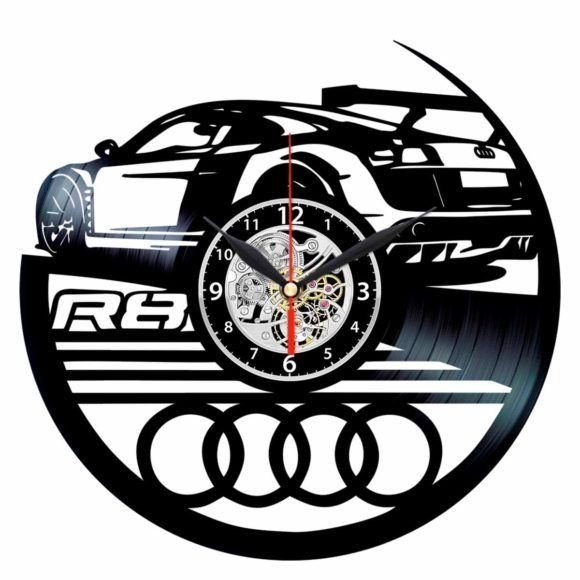 ceas de perete  "Audi-R8"