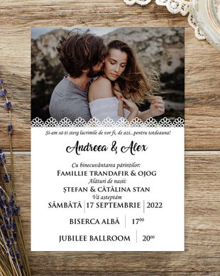 Invitatie nunta - Love Foto