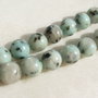 Kiwi jasper aprox 10.5 mm