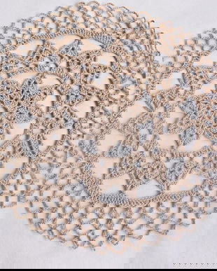mileu dantela fina bej nou  , 20 cm