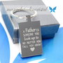 Breloc Personalizat  A father is someone you look up to no matter how tall you grow /Citat /Text