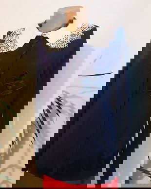 Cardigan albastru inchis, cerneala