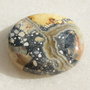 Cabochon maligano jasper (INDIA - lucrat manual) aprox 23x19.5x6 mm