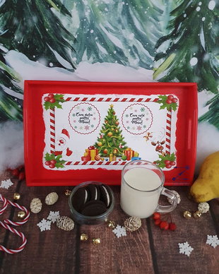 Tava Mos Craciun, tava Santa's Cookies, tava prajituri Mos Craciun, tava cadou Mos Craciun