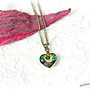 Colier cu inimioara Swarovski