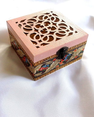 Cutie lemn decorata 39928