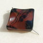 Agata usor gravata romb aprox 32x34x6.5 mm