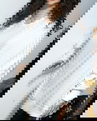 Pulover din bumbac cu lana /unisex