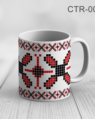 Cana cu motive traditionale romanesti