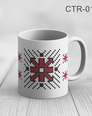 Cana cu motive traditionale romanesti