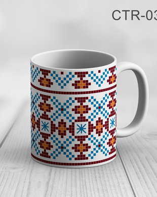 Cana cu motive traditionale romanesti