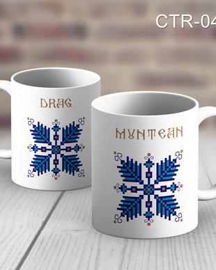 Cana cu motive traditionale romanesti