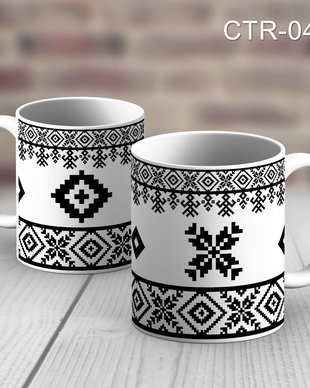 Cana cu motive traditionale romanesti