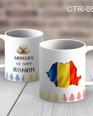 Cana cu motive traditionale romanesti