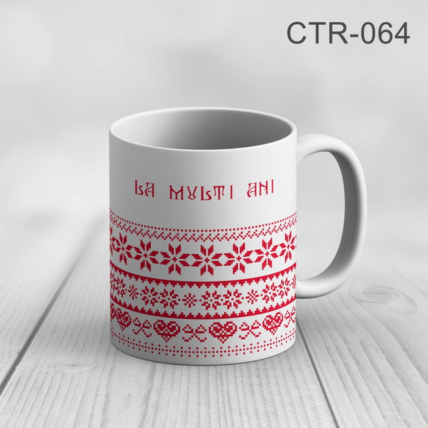 Cana cu motive traditionale romanesti