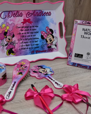 Set Mot / Turta Minnie Mouse