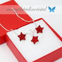 Set Swarovski / Stea / Steluta / Stars / Argint 925