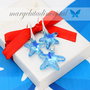 Set Swarovski / Stelute De Mare / Argint 925