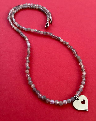 Colier CHOKER labradorit