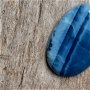 Cabochon opal albastru, 35x24x5.5 mm