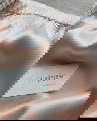 Pantalon  Italia , Milano , nou  ,  neglije ,   matase naturala satinata