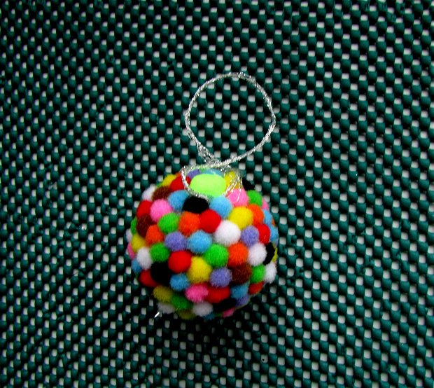 Ornamente Craciun   2 globuri colorate  CR 0090 (set 2 buc)
