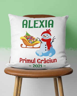 Perna personalizata - Primul Craciun