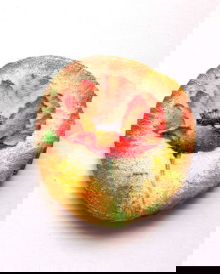 Magnet frigider pe felie de lemn 39809