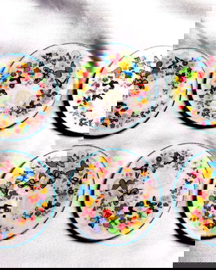 suporturi pahare cu fluturi 39875