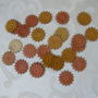 24 flori piele