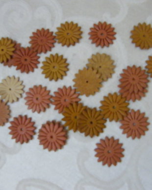 24 flori piele