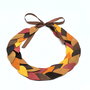 Colier statement Autumn Leaves