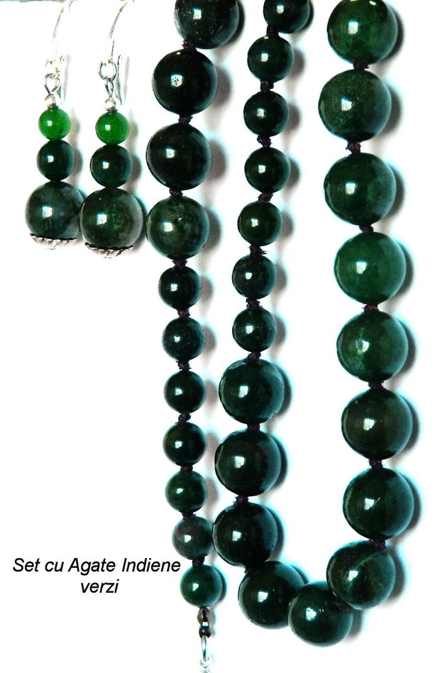 Agate indiene verzi (051)