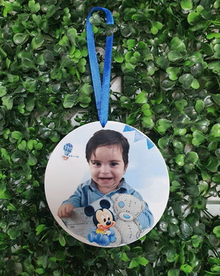 Glob Lemn personalizat cu poza / mesaj