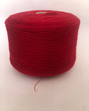 950 g - Fir acrilic subtire - rosu închis