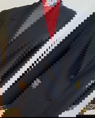 Sacou cu garnitura aurie