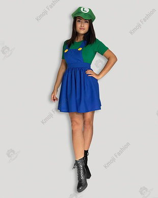 Costum Luigi Girl Adult