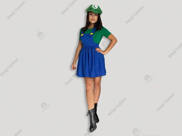 Costum Luigi Girl Adult