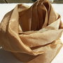 Matase aurie pentru bijuterii - tub aprox 90x4 cm