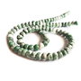 (10buc.)  Jasp green spot rondele 6x4mm  MG.0013.04