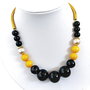 Colier supradimensionat onix ,jad si perle swarovski