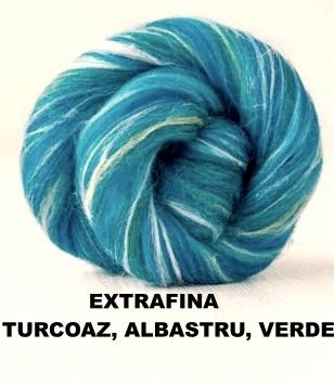 lana extrafina -TURCOAZ nuante