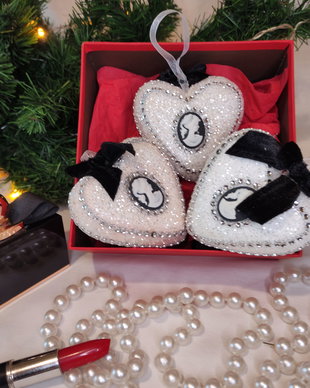 Set globuri-Glamour Hearts