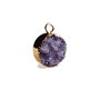 Pandantiv agat druzy mov 20x14mm  PD.0006.03