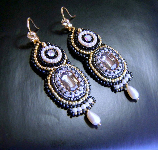 BlackFriday Today ! Cercei statement pe tortite gold plated 18 k