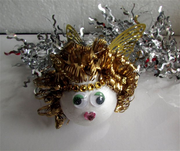 Ornamente Craciun  Bucle aurii I  CR 0290